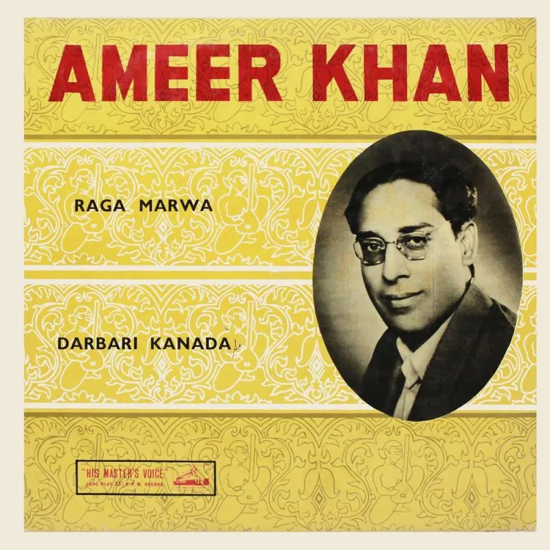 Amir Khan - EALP 1253 - HRL - (80-85%) - CR - Indian Classical Vocal LP Vinyl Amir Khan - EALP 1253 - HRL - (80-85%) - CR - Indian Classical Vocal LP Vinyl
