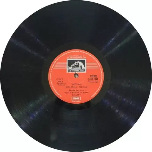 Bismillah Khan - EASD 1329 - Indian Classical Instrumental LP Vinyl Bismillah Khan - EASD 1329 - Indian Classical Instrumental LP Vinyl