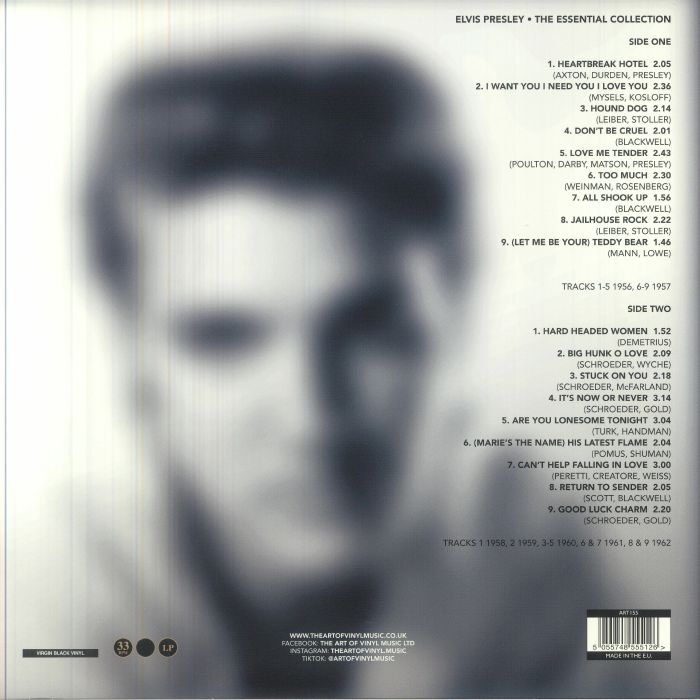 Elvis Presley - The Essential Collection - ART 155 - New Released English Vinyl LP Record Elvis Presley - The Essential Collection - ART 155 - New Released English Vinyl LP Record