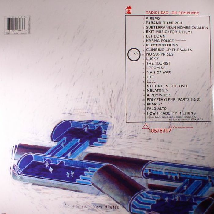 Radiohead - Ok Computer - XLLP 868 - 2LP Set - LP Record Radiohead - Ok Computer - XLLP 868 - 2LP Set - LP Record