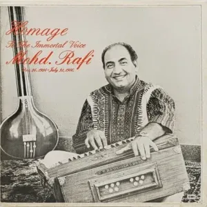 Mohd. Rafi - Homage To The Immortal Voice - ECLP 5701 -  Film Hits LP Record