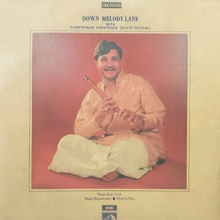 Hari Prasad Chaurasia - Down Melody Lane - ECSD 2733 - Indian Classical Instrumental LP Vinyl Record Hari Prasad Chaurasia - Down Melody Lane - ECSD 2733 - Indian Classical Instrumental LP Vinyl Record