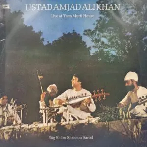 Ustad Amjad Ali Khan - Live At Teen Murti House - ECLP 2887 - (85-90%) - LP Record