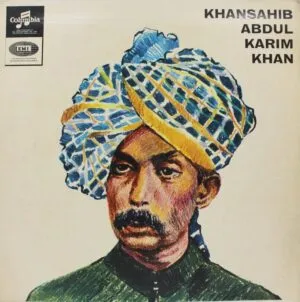 Khansahib Abdul Karim Khan - 33ECX 3253 - (90-95%) - Columbia - Indian Classical Vocal LP Vinyl