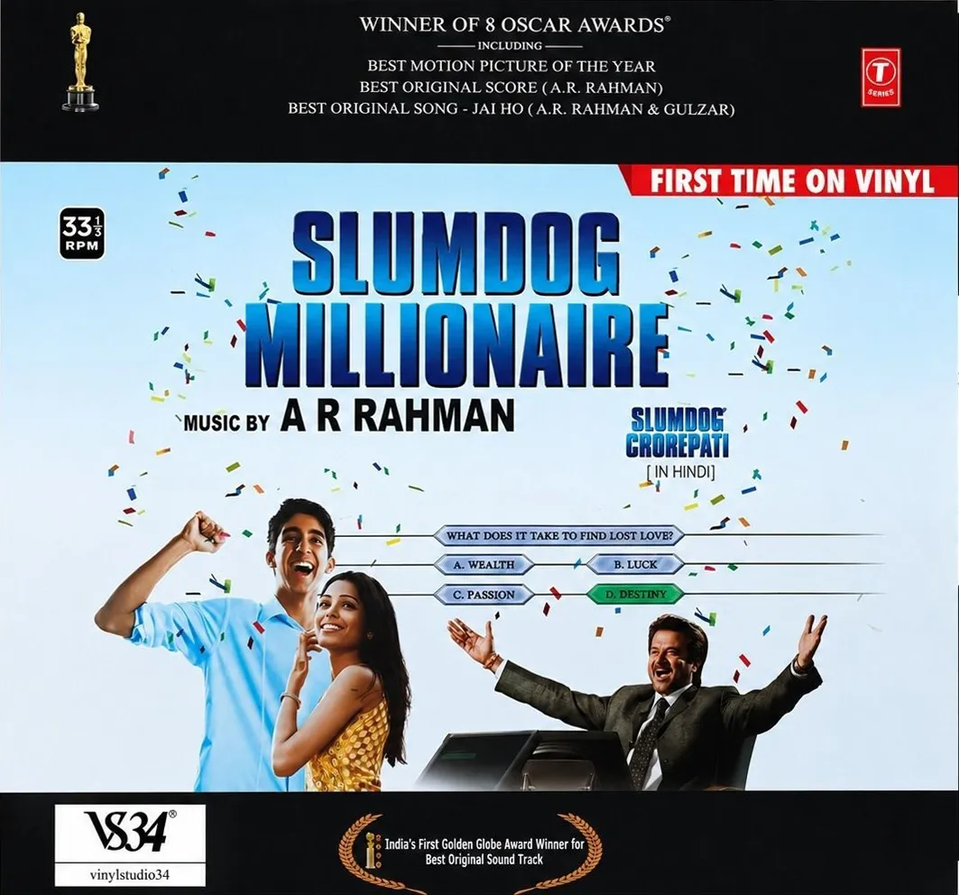 Slumdog Millionaire – SFLP 79 – New Released Bollywood LP Vinyl Record Slumdog Millionaire – SFLP 79 – New Released Bollywood LP Vinyl Record