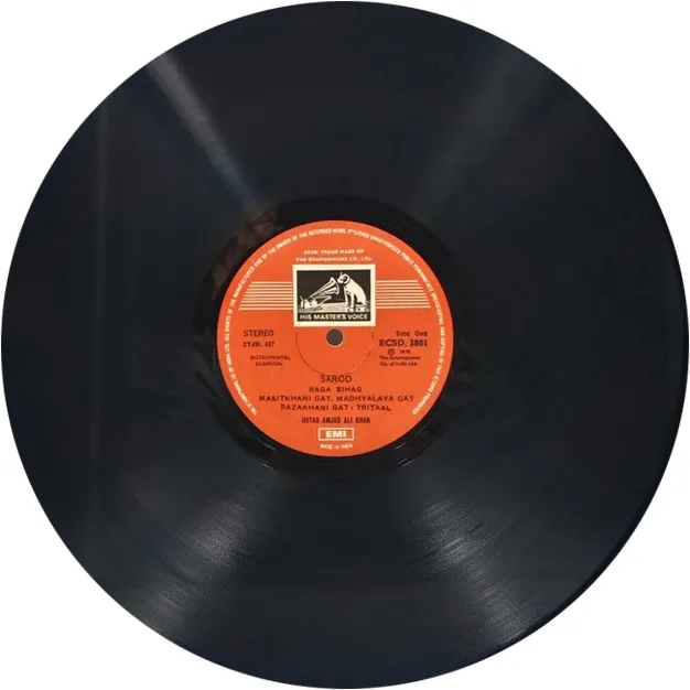 Amjad Ali Khan - Music Of Love - ECSD 2801 - (85-90%) - LP Record Amjad Ali Khan - Music Of Love - ECSD 2801 - (85-90%) - LP Record