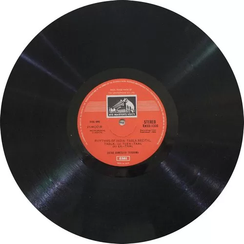 Ahmed Jan Thirakwa And Amir Hussain - Rhythms Of India - EASD 1335 - HMV - (90-95%) - CR - LP Vinyl Record Ahmed Jan Thirakwa And Amir Hussain - Rhythms Of India - EASD 1335 - HMV - (90-95%) - CR - LP Vinyl Record