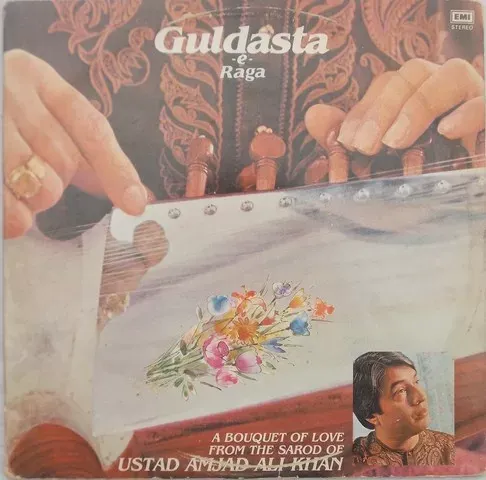 Guldasta-e-Raga - Amjad Ali Khan - S/EMGE 22001/2- (85-90%) - Indian Classical Instrumental 2LP Set Guldasta-e-Raga - Amjad Ali Khan - S/EMGE 22001/2- (85-90%) - Indian Classical Instrumental 2LP Set