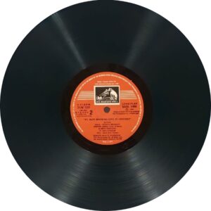 Ravi Shankar In Concert - EASD 1496 - CR - Record No. 2 - LP Record