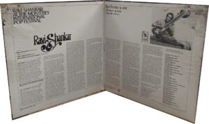 Ravi Shankar - Ravi Shankar At The Monterey International Pop Festival - WPS 21442 - Cover Bookfold - (90-95%) - LP Vinyl Record