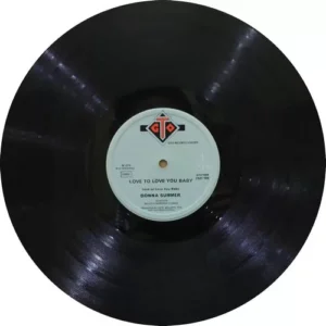 Donna Summer (Love To Love You Baby) - GTLP 008 - (85-90%) - CR - English Song LP Vinyl Record