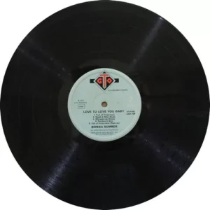 Donna Summer (Love To Love You Baby) - GTLP 008 - (85-90%) - CR - English Song LP Vinyl Record