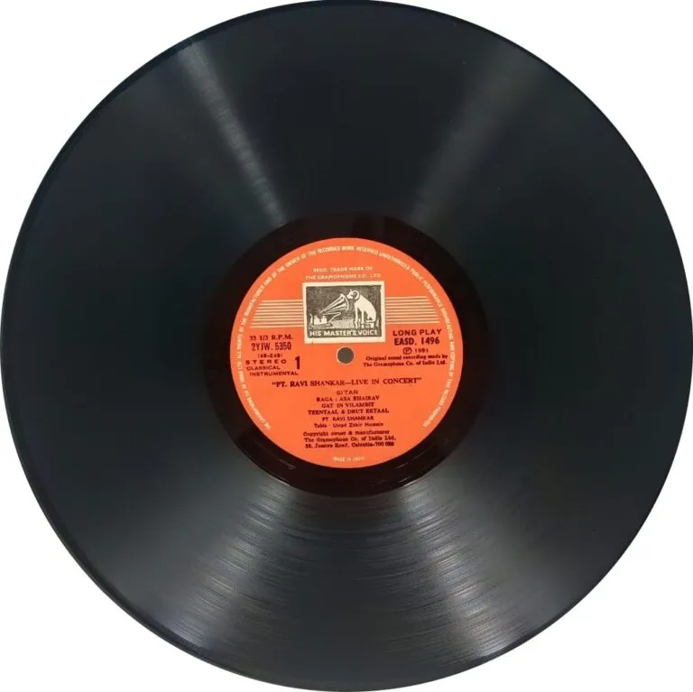 Ravi Shankar In Concert - EASD 1496 - Record No. 2 - LP Record Ravi Shankar In Concert - EASD 1496 - Record No. 2 - LP Record
