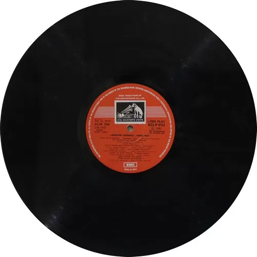 Mohd. Rafi - Lingering Memories - ECLP 5721 - (85-90%) - CR - Film Hits LP Vinyl Mohd. Rafi - Lingering Memories - ECLP 5721 - (85-90%) - CR - Film Hits LP Vinyl