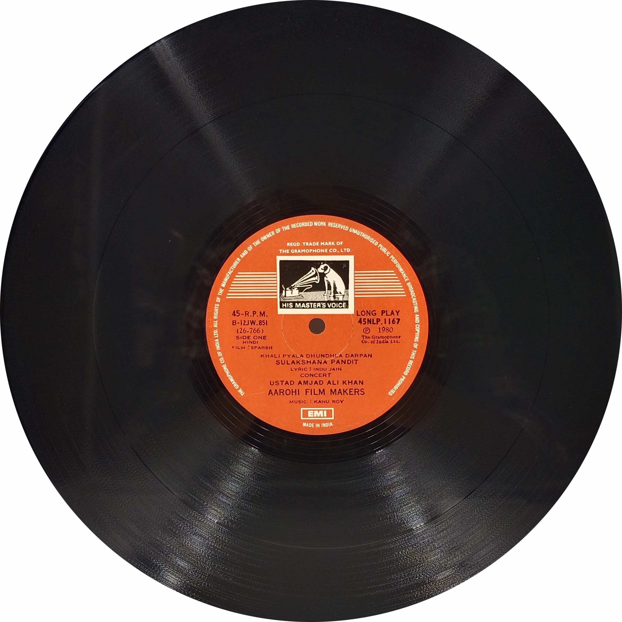 Sparsh - 45NLP 1167 – Cover Reprinted - LP Record Sparsh - 45NLP 1167 – Cover Reprinted - LP Record