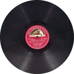 Taj Mahal - N. 54141 - (85-90%) - 78RPM Bollywood Vinyl Record 10’’