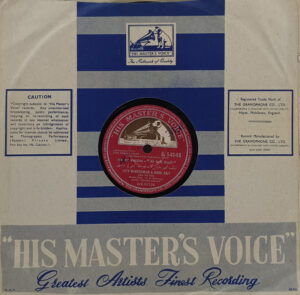 Tere Gharke Samne – N. 54148 – 78 RPM Bollywood Record