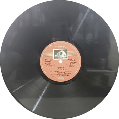 Amjad Ali Khan - Prisoner Of Conscience - ECSD 2864 - (Condition 90-95%) - Indian Classical Instrumental LP Vinyl Record Amjad Ali Khan - Prisoner Of Conscience - ECSD 2864 - (Condition 90-95%) - Indian Classical Instrumental LP Vinyl Record