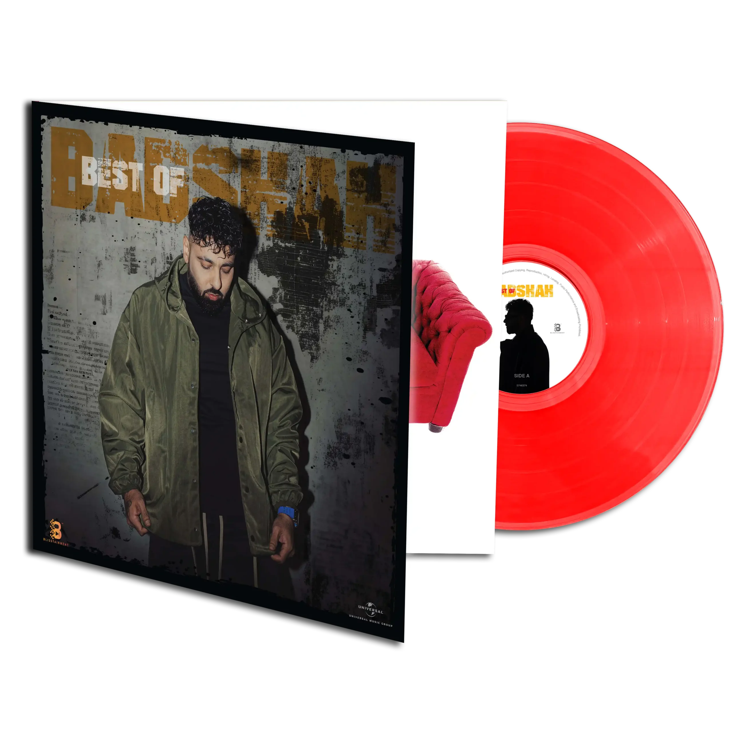 Badshah – Best of - 5746374 – Record Colour – Red – CBF - New Release Hindi LP Vinyl Record Badshah – Best of - 5746374 – Record Colour – Red – CBF - New Release Hindi LP Vinyl Record
