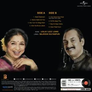 Asha Bhosle - Jaanam Samjha Karo – 5783498 - New Release LP Vinyl Record