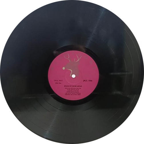 Begum Akhtar - Gazals Of - JNLX 1006 - (Condition 80-85%) - Gazals LP Vinyl Record Begum Akhtar - Gazals Of - JNLX 1006 - (Condition 80-85%) - Gazals LP Vinyl Record