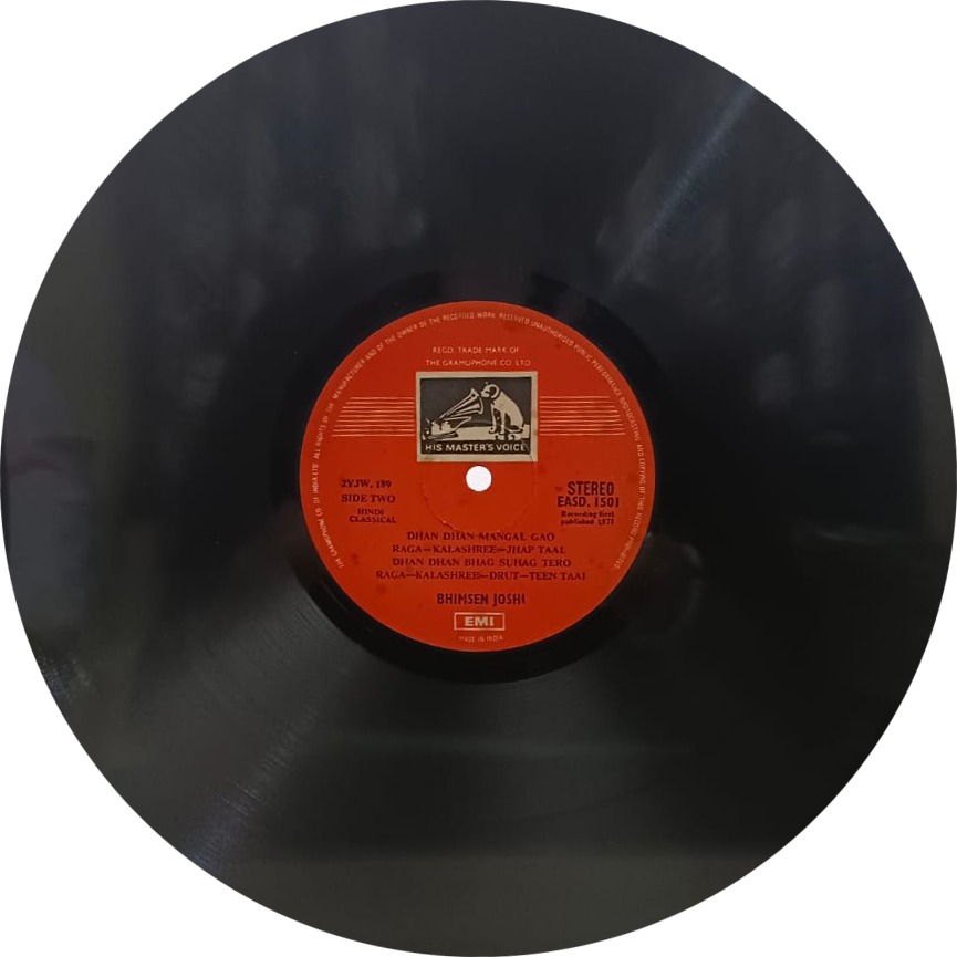 Bhimsen Joshi – EASD 1501 – (Condition 90-95%) – Indian Classical Vocal LP Vinyl Bhimsen Joshi – EASD 1501 – (Condition 90-95%) – Indian Classical Vocal LP Vinyl