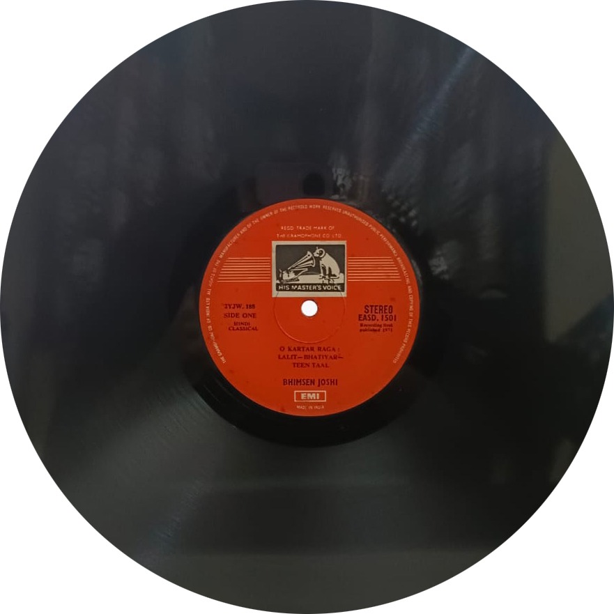 Bhimsen Joshi – EASD 1501 – (Condition 90-95%) – Indian Classical Vocal LP Vinyl Bhimsen Joshi – EASD 1501 – (Condition 90-95%) – Indian Classical Vocal LP Vinyl