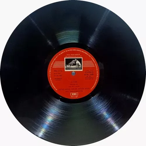 Abdul Halim Jaffer Khan - Enchanting Sitar - ECSD 2809 - CR - Indian Classical Instrumental LP Vinyl Record Abdul Halim Jaffer Khan - Enchanting Sitar - ECSD 2809 - CR - Indian Classical Instrumental LP Vinyl Record
