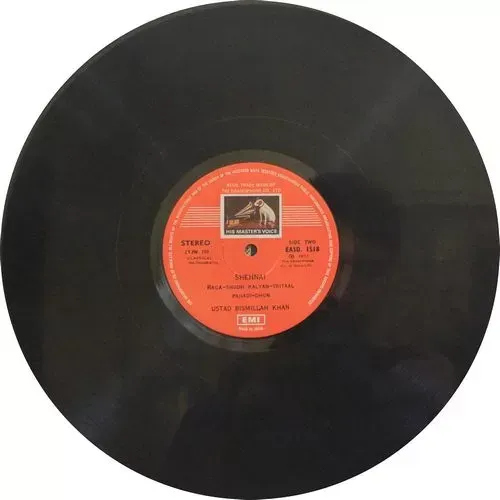Bismillah Khan – EASD 1518 - Indian Classical Instrumental LP Vinyl Record Bismillah Khan – EASD 1518 - Indian Classical Instrumental LP Vinyl Record
