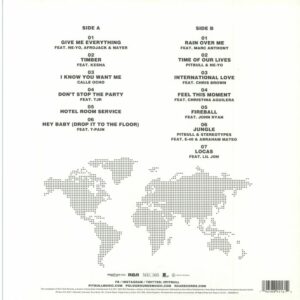 Pitbull – Greatest Hits - 196588 92161 – New Release English LP Vinyl Record
