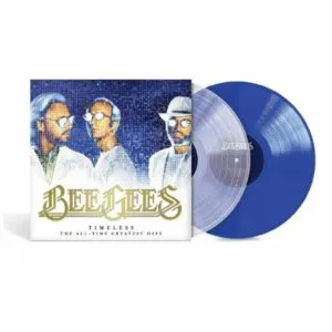 Bees Gees - Timeless: The All Time Greatest Hits - 750976 1 - Clear & Blue Color Disc - 2LP Set - New Release English LP Vinyl