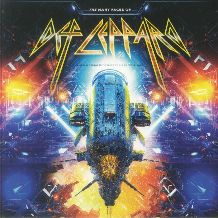 Def Leppard / Various – The Many Faces Of Def Leppard - FF 0077 - 2LP Set – Orange and Blue Colour - New Release English Vinyl Record Def Leppard / Various – The Many Faces Of Def Leppard - FF 0077 - 2LP Set – Orange and Blue Colour - New Release English Vinyl Record