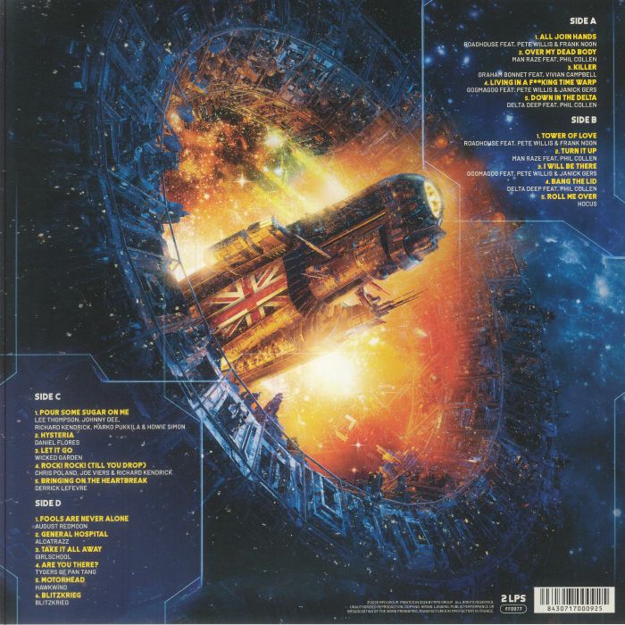 Def Leppard / Various – The Many Faces Of Def Leppard - FF 0077 - 2LP Set – Orange and Blue Colour - New Release English Vinyl Record Def Leppard / Various – The Many Faces Of Def Leppard - FF 0077 - 2LP Set – Orange and Blue Colour - New Release English Vinyl Record