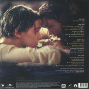 James Horner/Various - Back To Titanic (Soundtrack) - MOVATM 343V - Violet Color Disc - 2LP Set - New Release English LP Vinyl