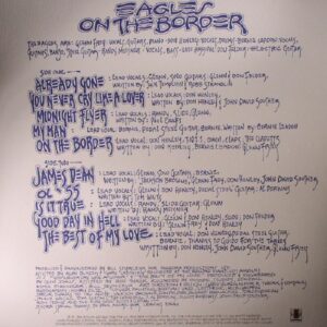 The Eagles – On The Border- 812279 6165 - New Release English LP Vinyl