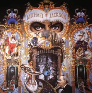 Michael JACKSON - Dangerous - 194398 89101 - 2LP Set - Red Marble Colour Disc - New Release English LP Vinyl