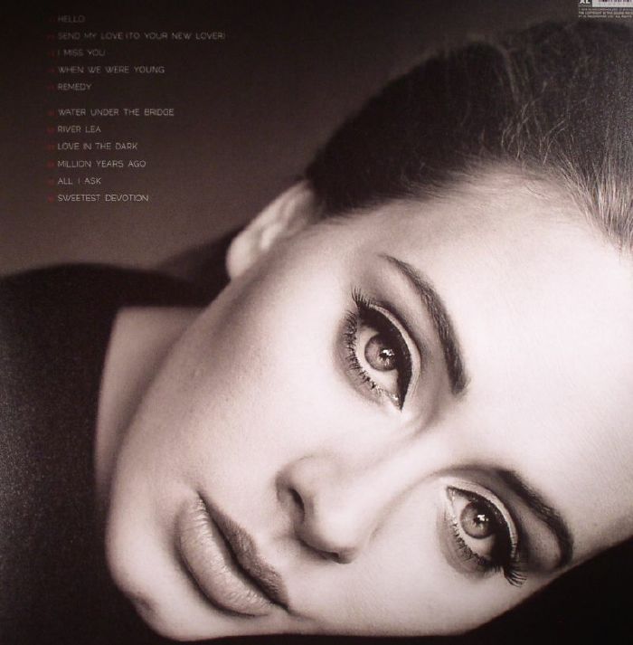 Adele 25 - XLLP 740 - New Released English LP Vinyl Record Adele 25 - XLLP 740 - New Released English LP Vinyl Record