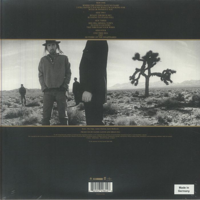 U2 - The Joshua Tree - 574984 4 - 2LP Set - New Release English Record U2 - The Joshua Tree - 574984 4 - 2LP Set - New Release English Record