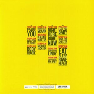 Fat Boy Slim - The Best Of Fat Boy Slim -  405053 8455724 - Gatefold Cover - 2LP Set - New Release LP Vinyl Record