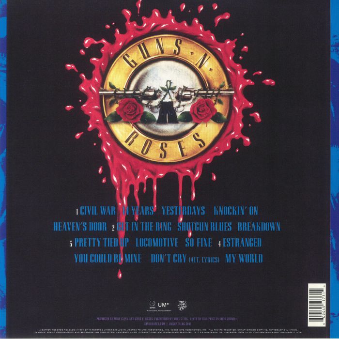 Guns N Roses - Use Your Illusion II (Remastered) - GNR 5 - Gatefold Cover - 2LP Set - New Released English LP Vinyl Record Guns N Roses - Use Your Illusion II (Remastered) - GNR 5 - Gatefold Cover - 2LP Set - New Released English LP Vinyl Record
