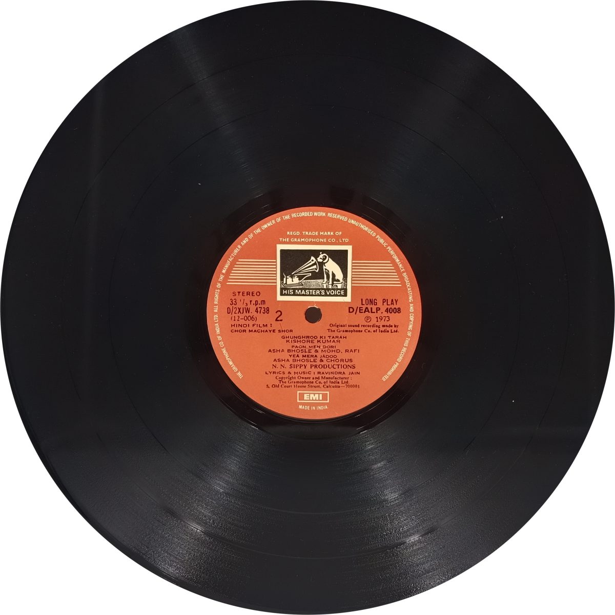 Chor Machaye Shor - D/EALP 4008 - CR - (90-95%) - Bollywood LP Vinyl Record Chor Machaye Shor - D/EALP 4008 - CR - (90-95%) - Bollywood LP Vinyl Record