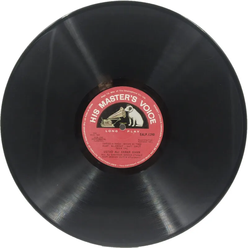 Ali Akbar Khan - EALP 1290 – HMV Red Label - (Contion 90-95%) - Indian Classical Instrumental LP Vinyl Record Ali Akbar Khan - EALP 1290 – HMV Red Label - (Contion 90-95%) - Indian Classical Instrumental LP Vinyl Record