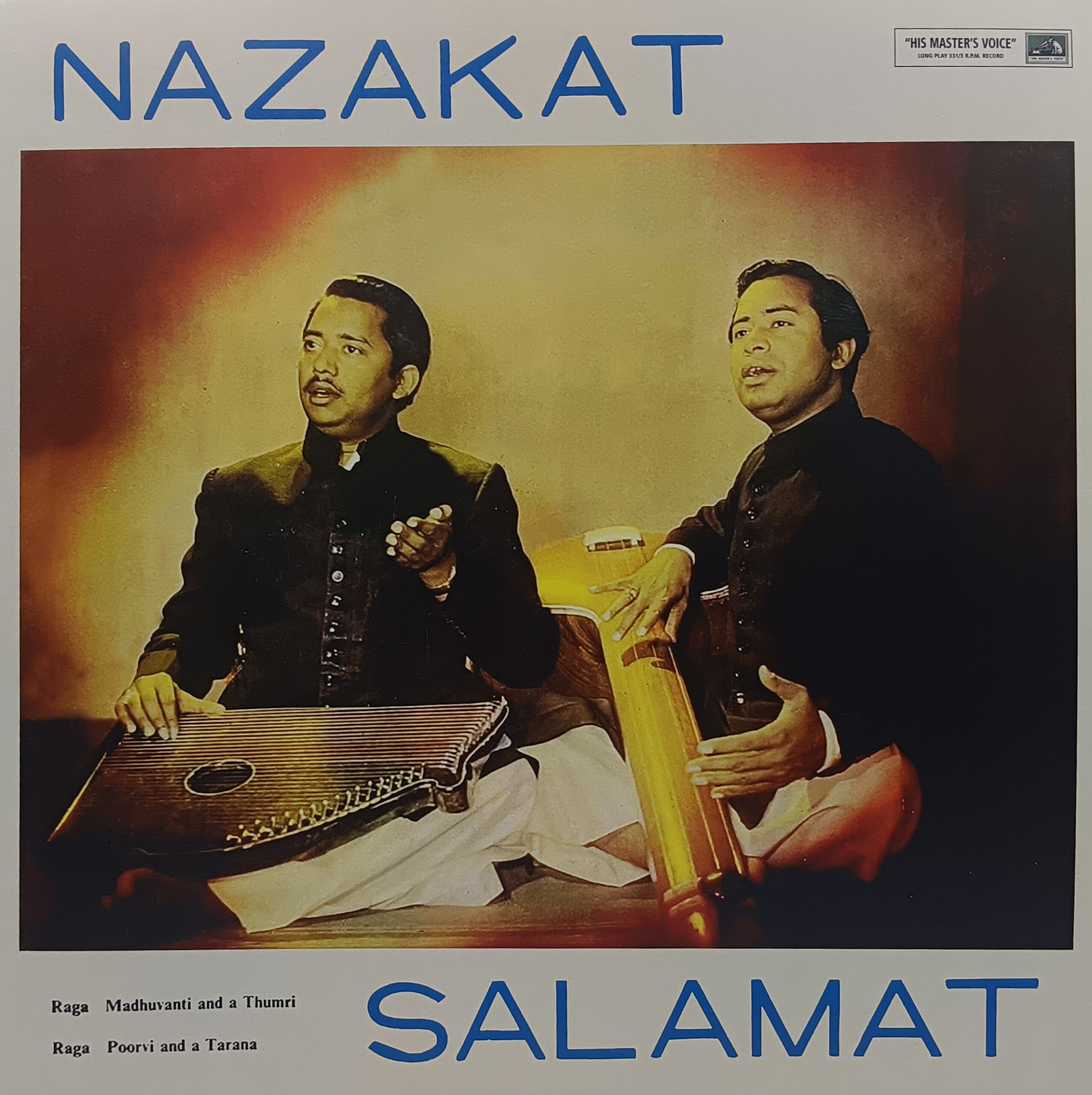 Nazakat Ali Khan & Salamat Ali Khan - EALP 1264 - (Condition 90-95%) - CR - HRL - LP Record Nazakat Ali Khan & Salamat Ali Khan - EALP 1264 - (Condition 90-95%) - CR - HRL - LP Record