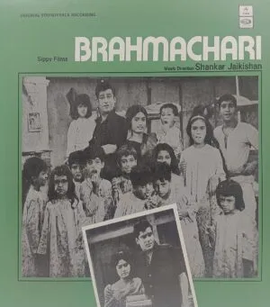 Brahmachari - 3AEX 5157 - CR - (80-85%) - Bollywood LP Vinyl Record