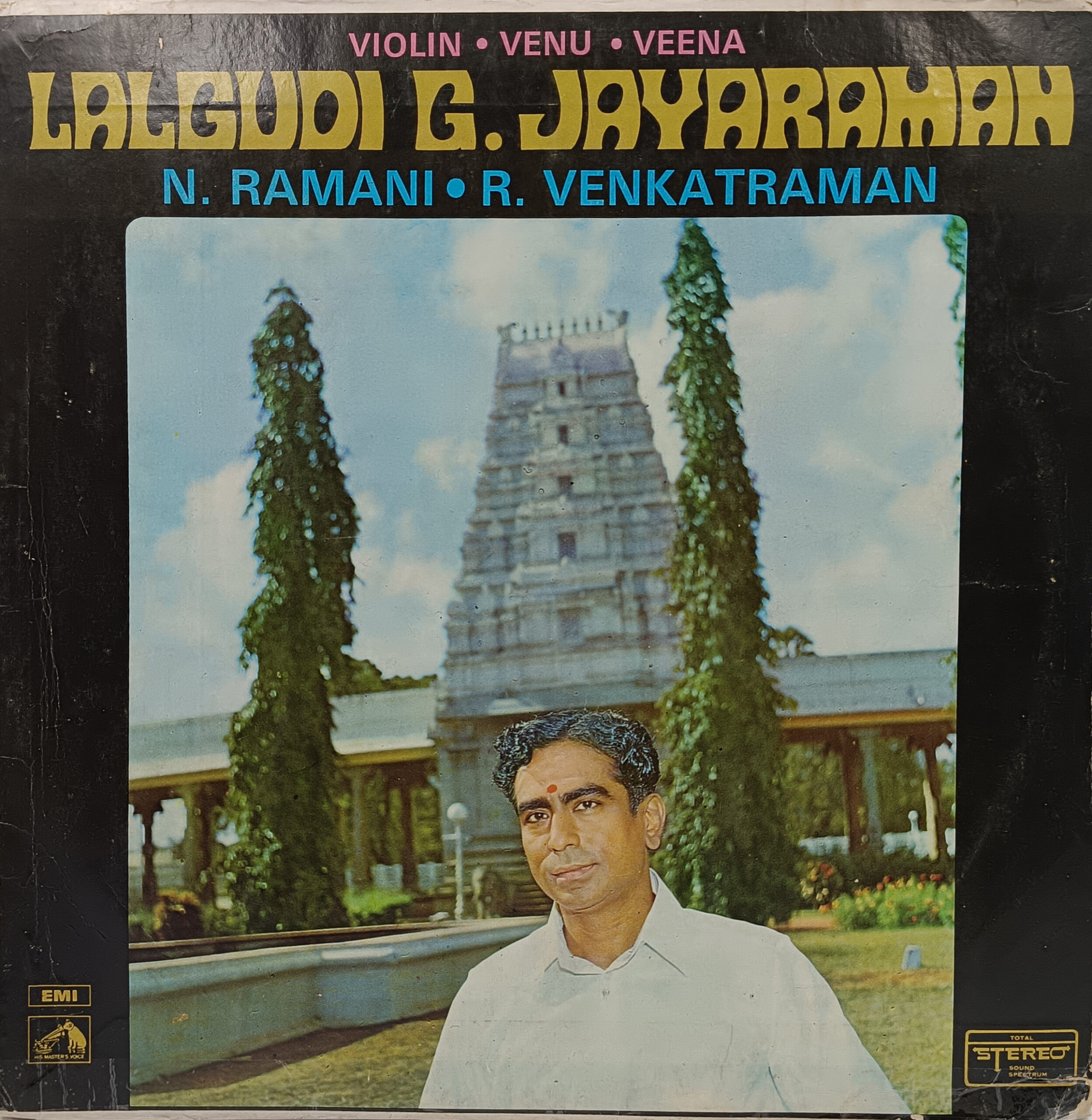 Lalgudi G. Jayaraman - ECSD 2494 - (80-85%) - HCL - Indian Classical Vocal LP Vinyl Lalgudi G. Jayaraman - ECSD 2494 - (80-85%) - HCL - Indian Classical Vocal LP Vinyl