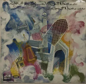 A Night At The Taj - EALP 1323 - (85-90%) - HRL - Indian Classical Instrumental LP Vinyl Record