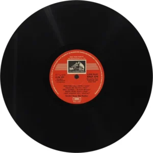 Surshri Kesar Bai Kerkar - EALP 1278 - HMV Red Label - Indian Classical Vocal LP Vinyl