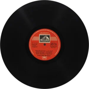 Surshri Kesar Bai Kerkar - EALP 1278 - HMV Red Label - Indian Classical Vocal LP Vinyl