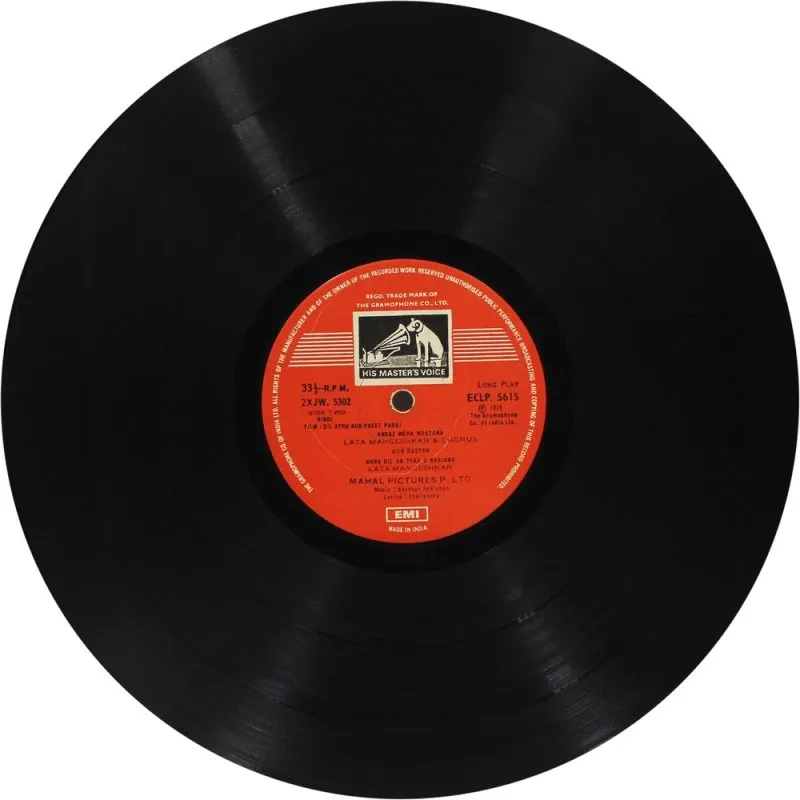 Dil Apna Aur Preet Parai - ECLP 5615 - (90-95%) - CR - Bollywood LP Vinyl Dil Apna Aur Preet Parai - ECLP 5615 - (90-95%) - CR - Bollywood LP Vinyl