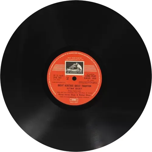 Imrat Khan - Great Heritage Great Tradition - EASD 1423 - Indian Classical Instrumental LP Vinyl Record Imrat Khan - Great Heritage Great Tradition - EASD 1423 - Indian Classical Instrumental LP Vinyl Record